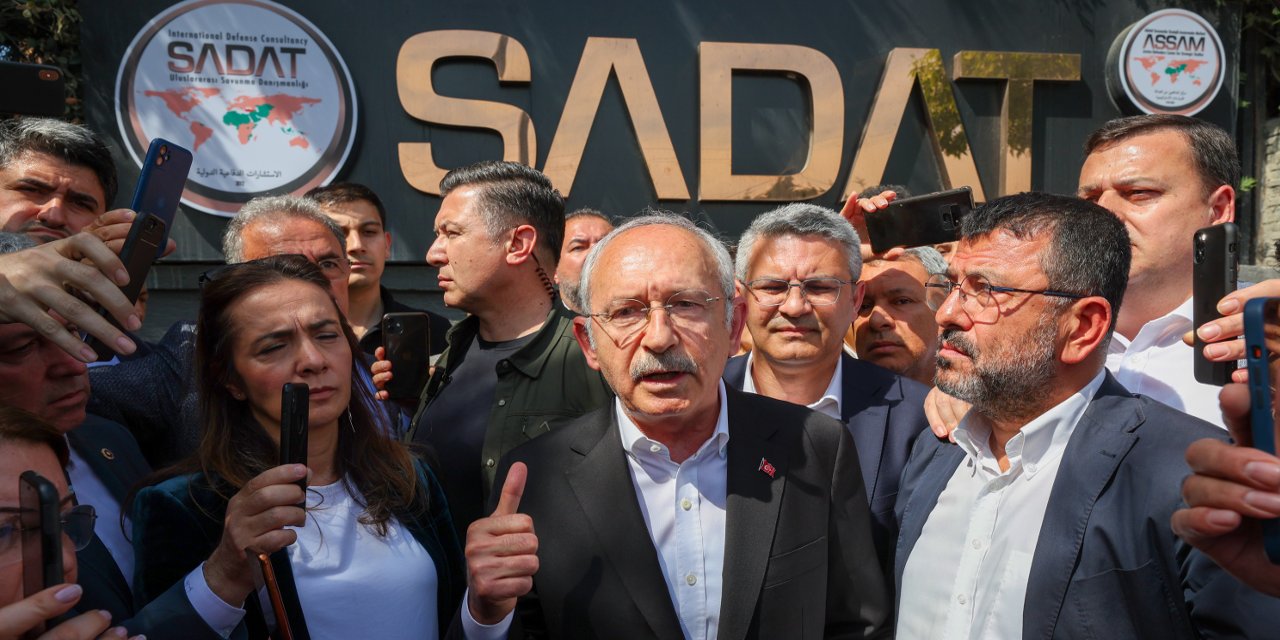 Kılıçdaroğlu SADAT'a gitti: Seçimin güvenliği sarsılırsa sorumlusu burası ve saraydır