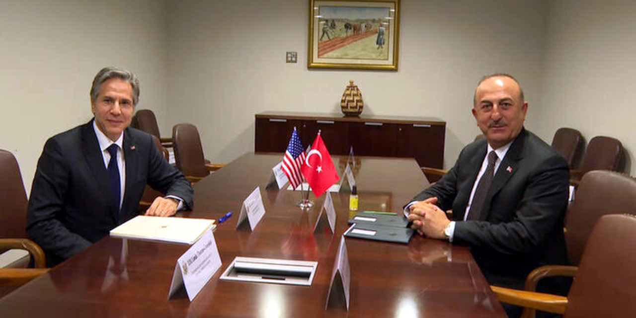Bakan Çavuşoğlu ABD Dışişleri Bakanı Blinken ile görüştü