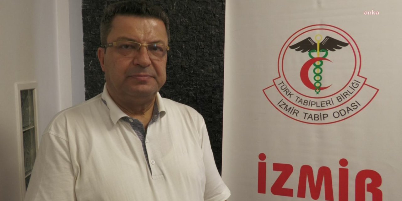 İzmir Tabip Odası Başkanı Dr. Süleyman Kaynak: 2022'de  3 bine yakın hekim yurt dışına gitme planı yapıyor