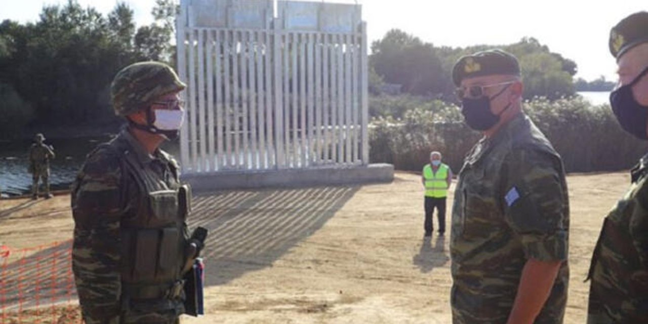Yunanistan Türkiye sınırındaki beton çiti uzatıyor