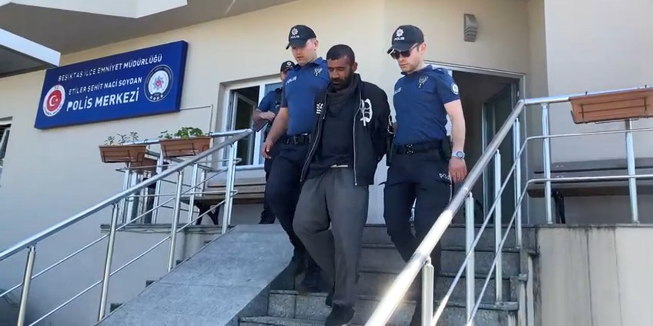 Bebek sahilinde banka çıplak uzanan kişi gözaltında: Mülteci iddiaları yalan çıktı