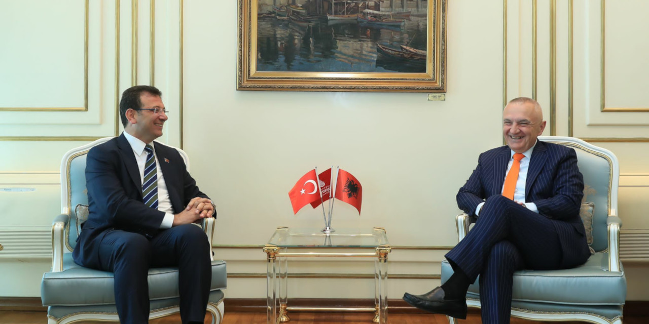 Arnavutluk Cumhurbaşkanı'ndan İmamoğlu'na: Çok özelsiniz, bir seçim için iki defa seçilen başkansınız