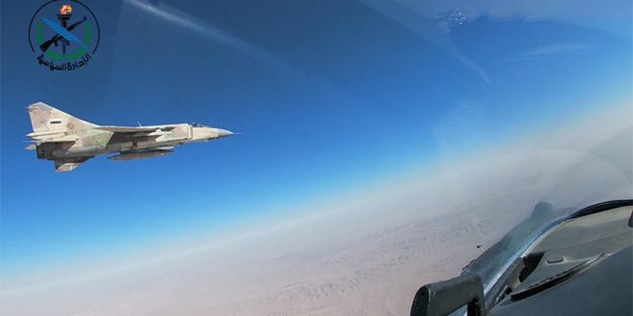 Rusya ile Suriye'den ortak hava tatbikatı: 'İHA ile yüzleşme' simülasyonu yapıldı