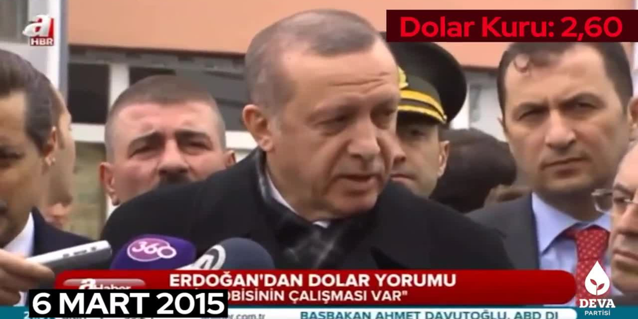 Babacan'dan Erdoğan videosu: Cumhurbaşkanı ülkenin para birimini pul olarak güncelledi