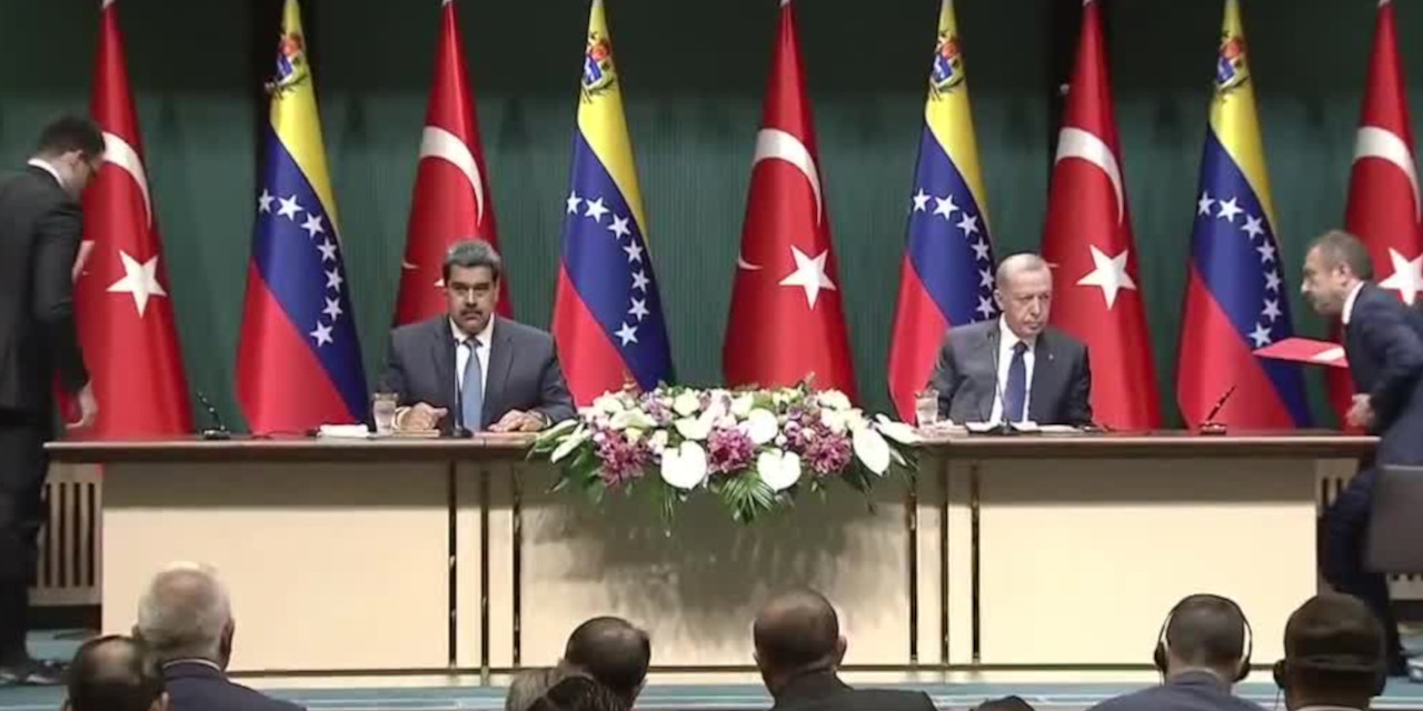 Erdoğan ve Maduro'dan ortak basın toplantısı: Hedefimiz, ticaret hacmimizi 3 milyar dolara çıkarmaktır