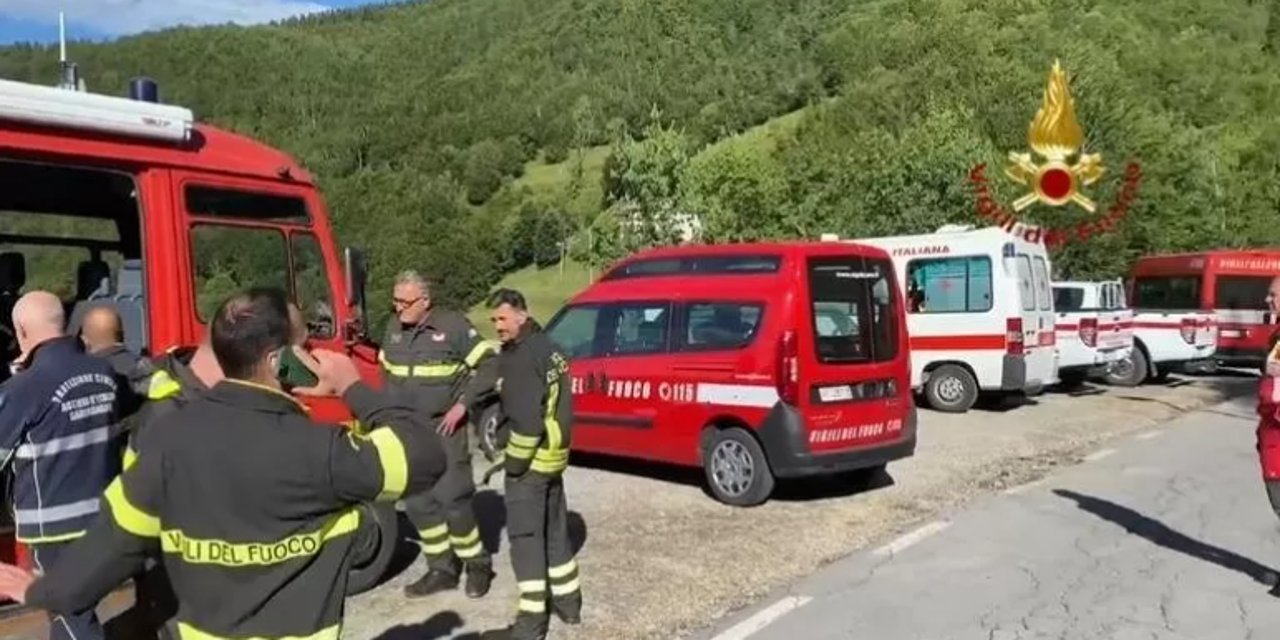 İtalya'daki helikopter kazası soruşturuluyor: 'Pilot alarm vermedi, tanık ve kara kutu yok'