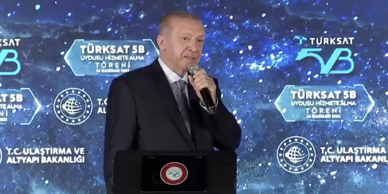 Erdoğan: Uzaydaki çıkarlarımızı savunmak bizim namus borcumuzdur
