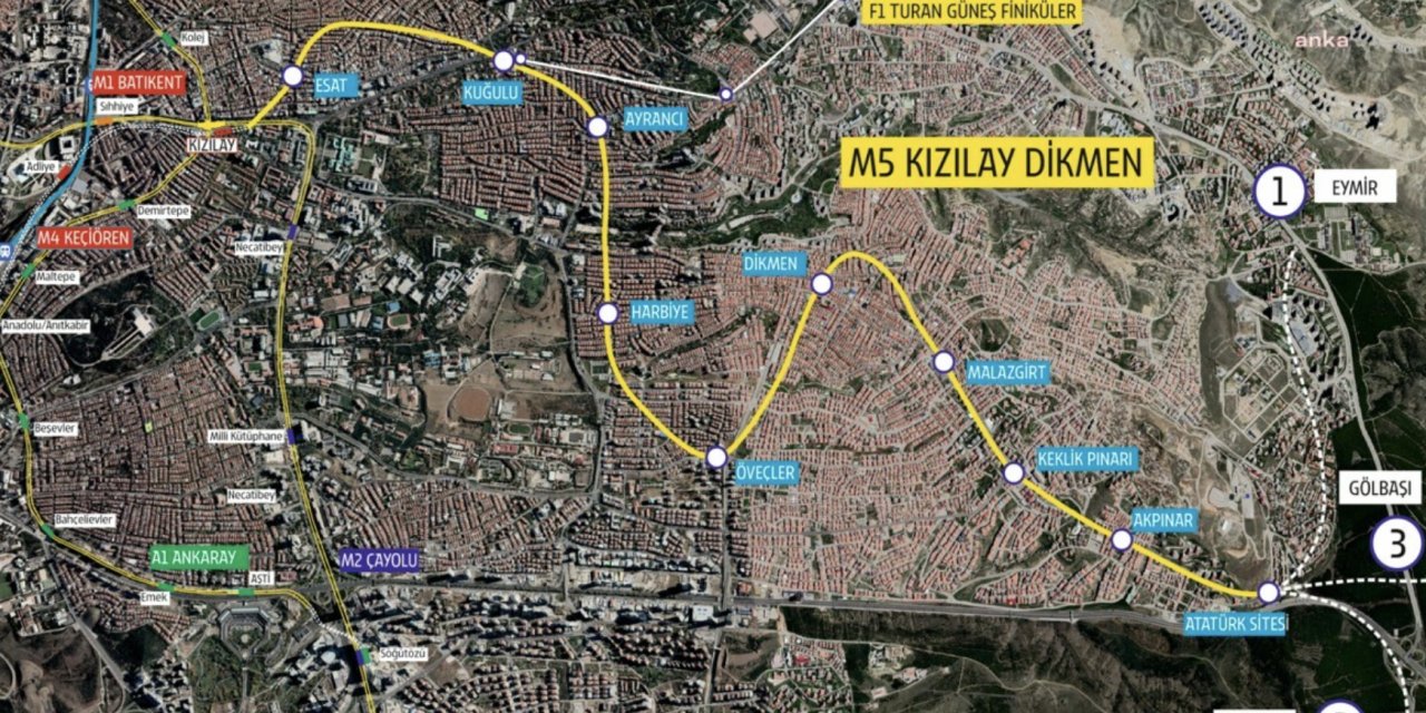 Mansur Yavaş: 'Ankara'da 4 yeni metro hattı için harekete geçiyoruz'