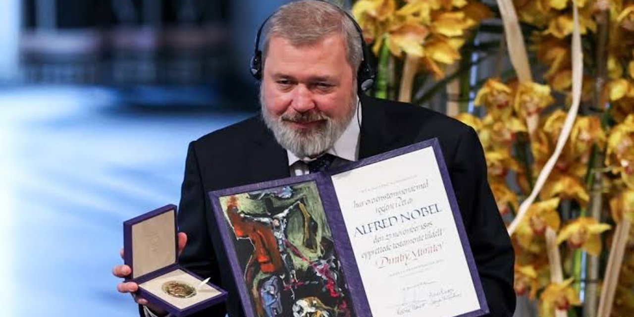 Rus gazeteci Muratov, Nobel madalyasını 103,5 milyon dolara sattı