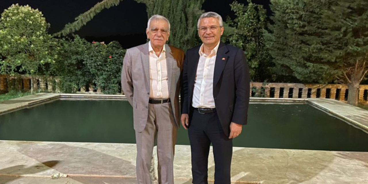 CHP'li Oğuz Kaan Salıcı'dan, Mardin'de Ahmet Türk'ü ziyaret