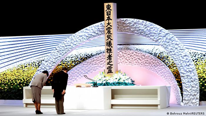 Fukuşima kurbanları nükleer felaketin 10. yılında anıldı