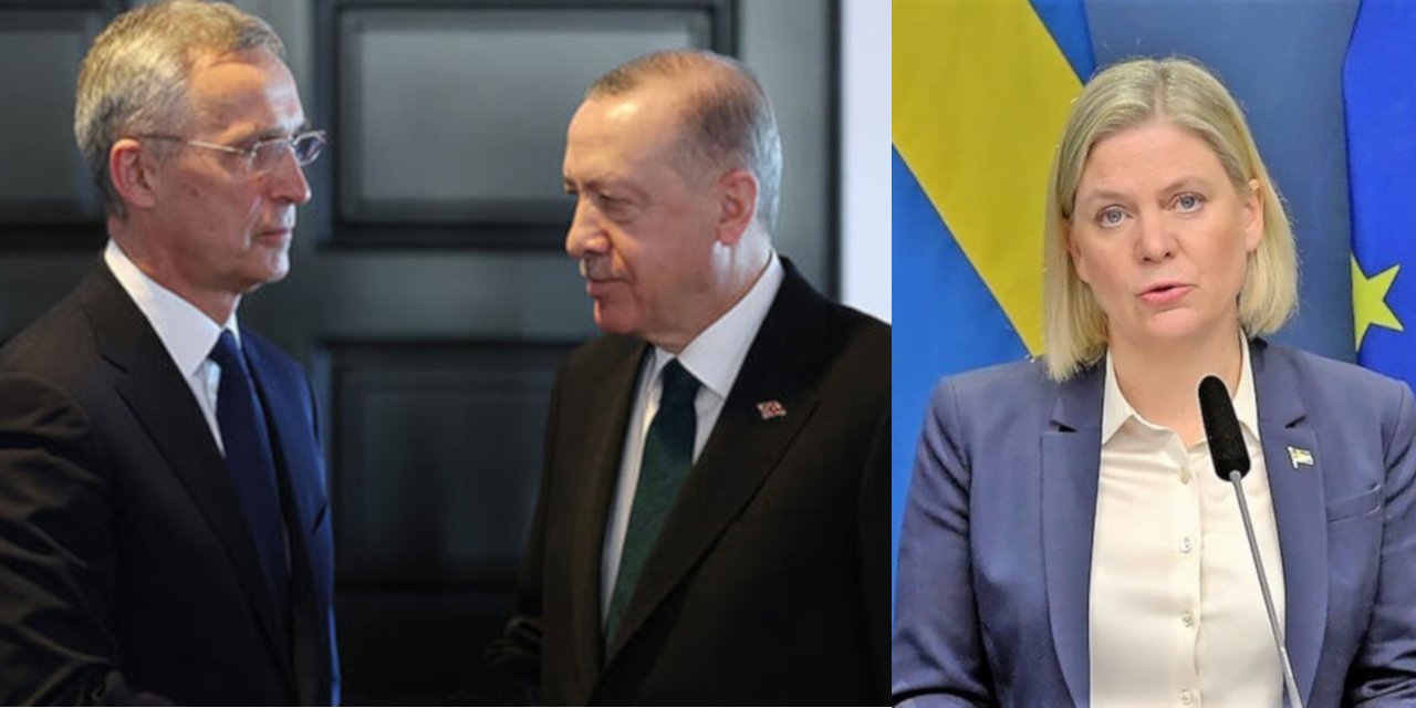 Erdoğan, Stoltenberg ve İsveç Başbakanı ile görüştü