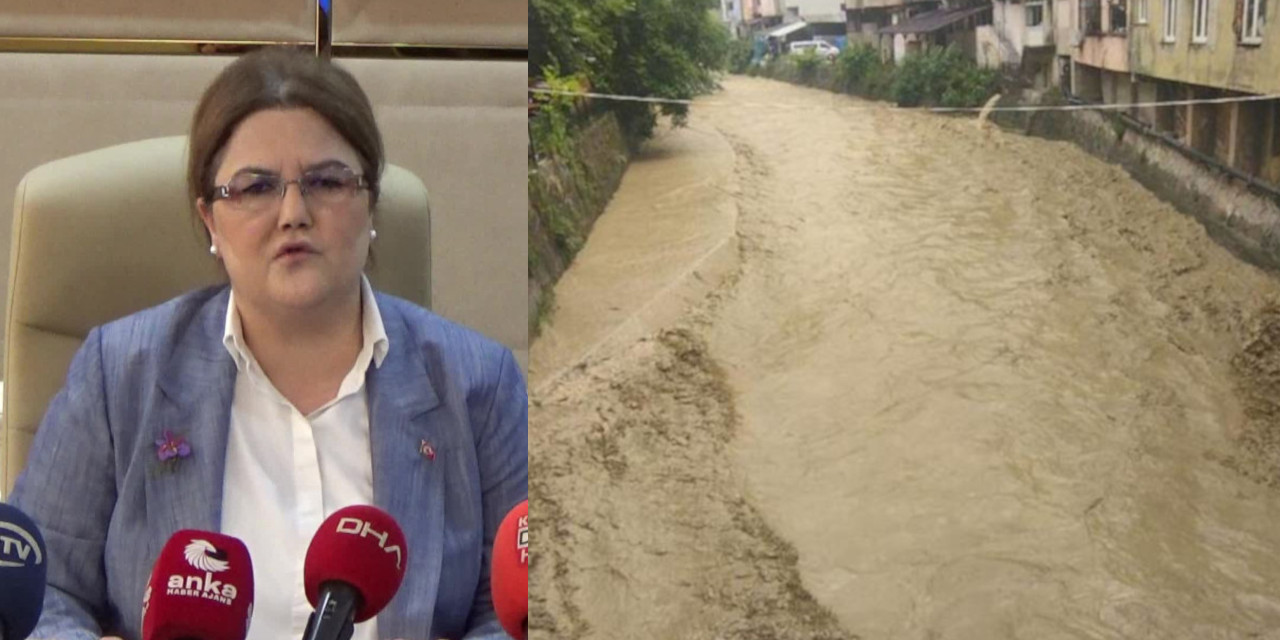Bakan Yanık, Karadeniz'de yaşanan sel felaketi için 'bölgenin kaderi' dedi