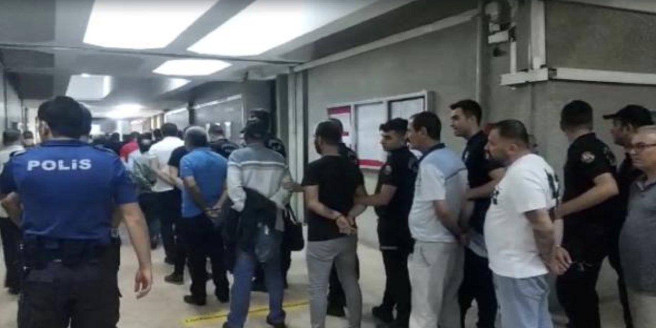 'Demir Yumruk' operasyonunda 10 kişi tutuklandı