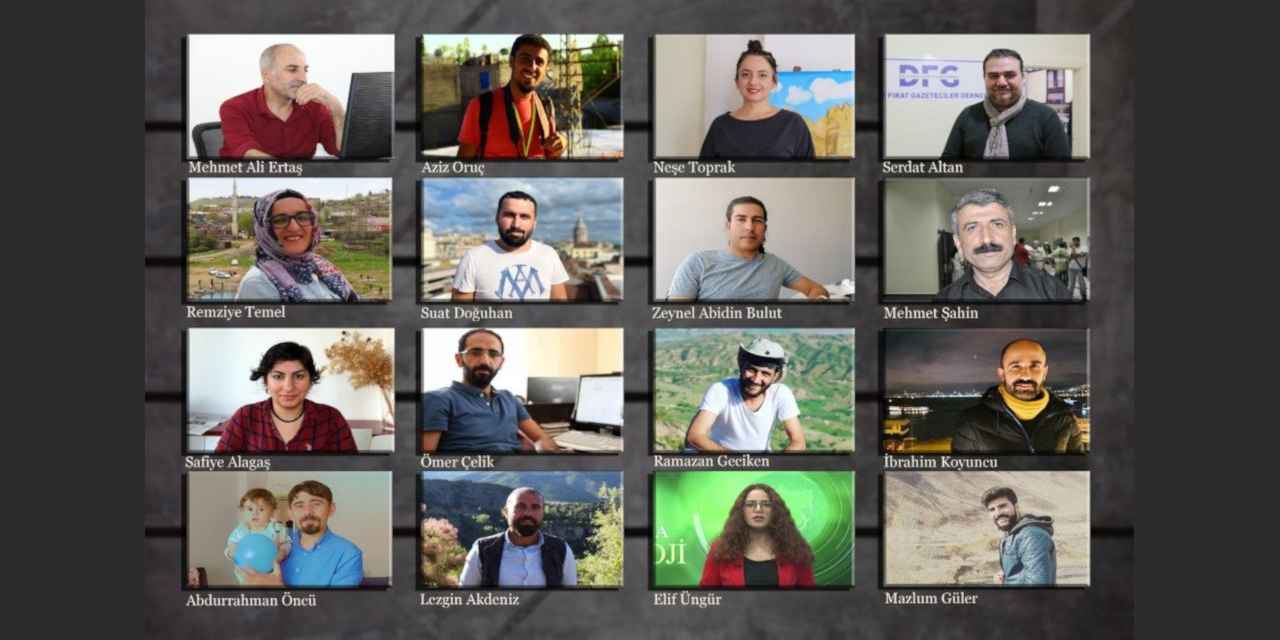 TGC’den tutuklanan 16 Kürt gazeteciye ödül