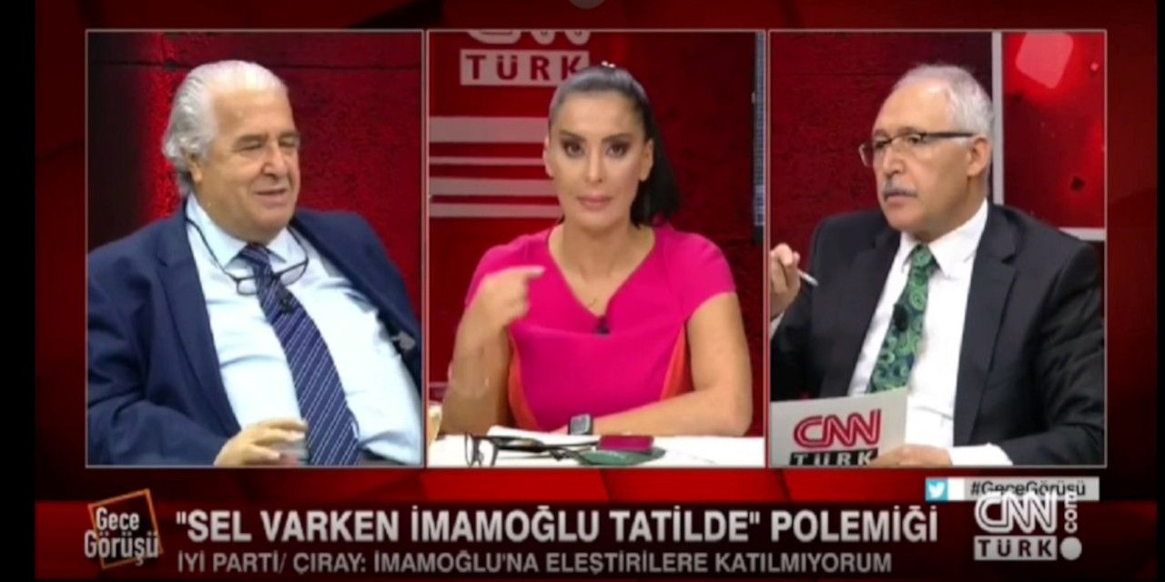 Canlı yayında Cumhurbaşkanı Erdoğan arayınca Hande Fırat, el kol hareketleriyle rejiyi uyardı