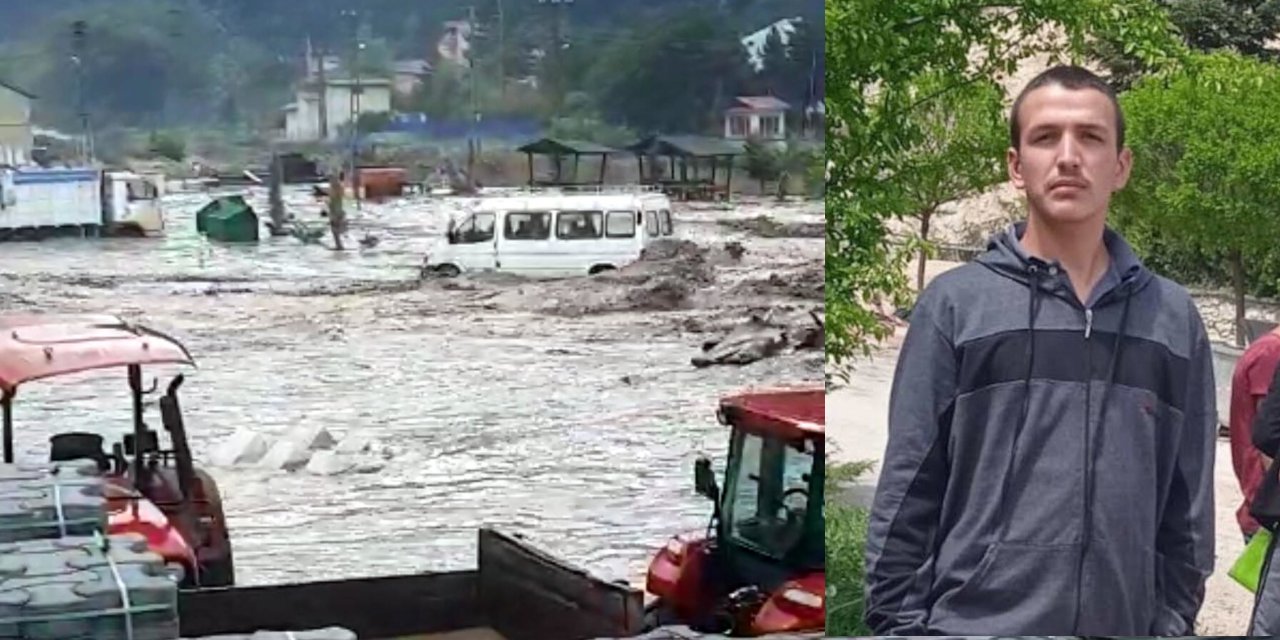 Kastamonu'da selde kaybolan gencin cesedi 16 gün sonra Sinop'ta bulundu