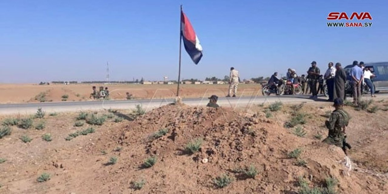 Kamışlı'da gerilim: Suriye ordusu, ABD konvoyunu engelledi