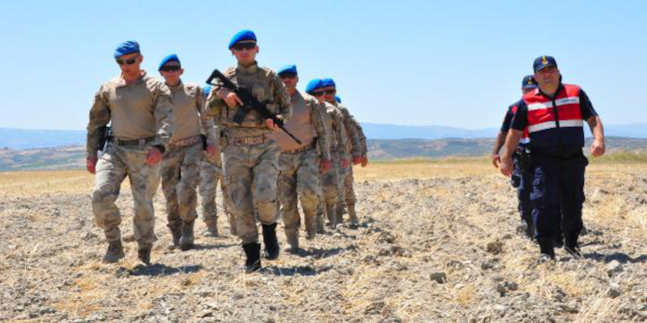 Kuruyan gölü işgalden korumak için komando önlemi