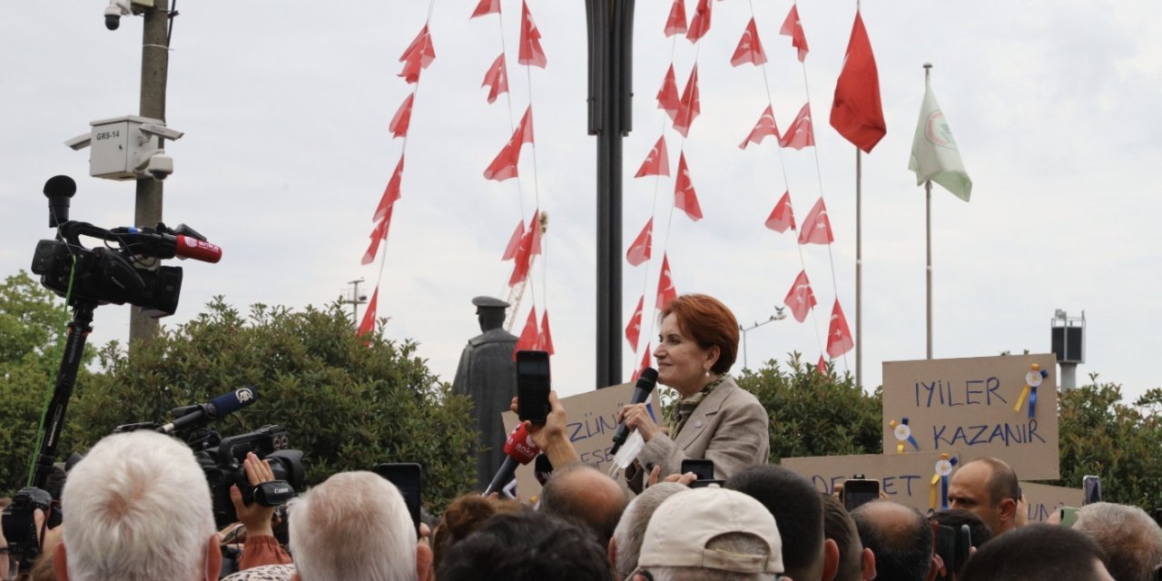 Akşener: Defterleri açarız, sen çukurun dibine girersin