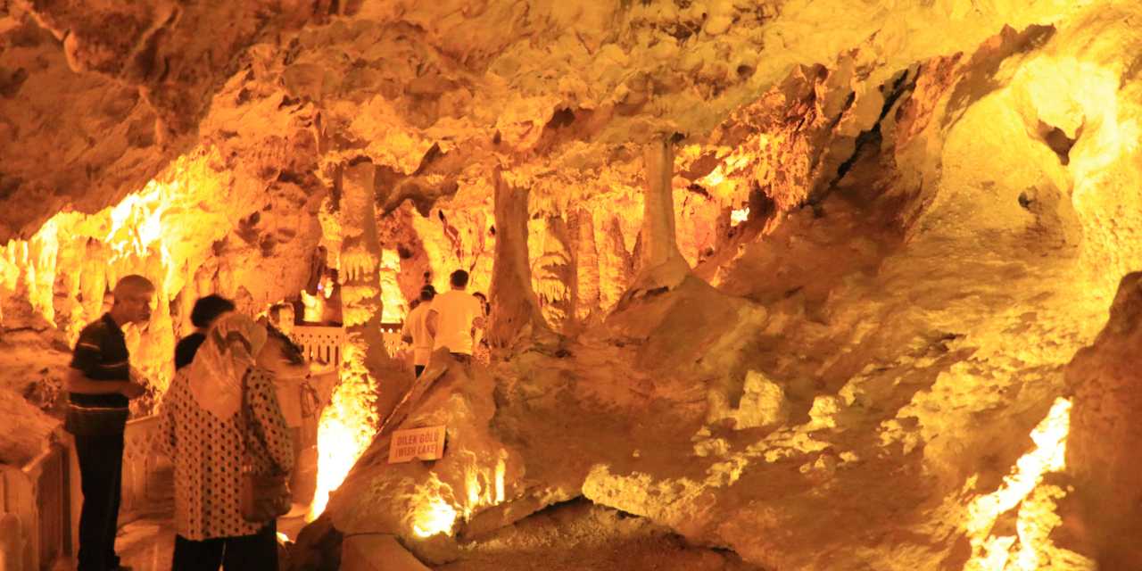Turizme açılan ilk mağara İnsuyu'nun suları kurudu