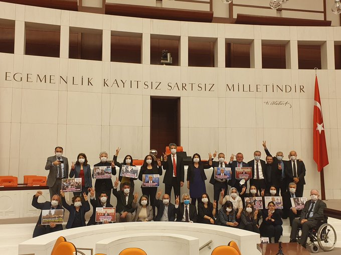 HDP'li vekiller Genel Kurul'u terk etmiyor, Gergerlioğlu: "Gönüllerin vekiliyiz"