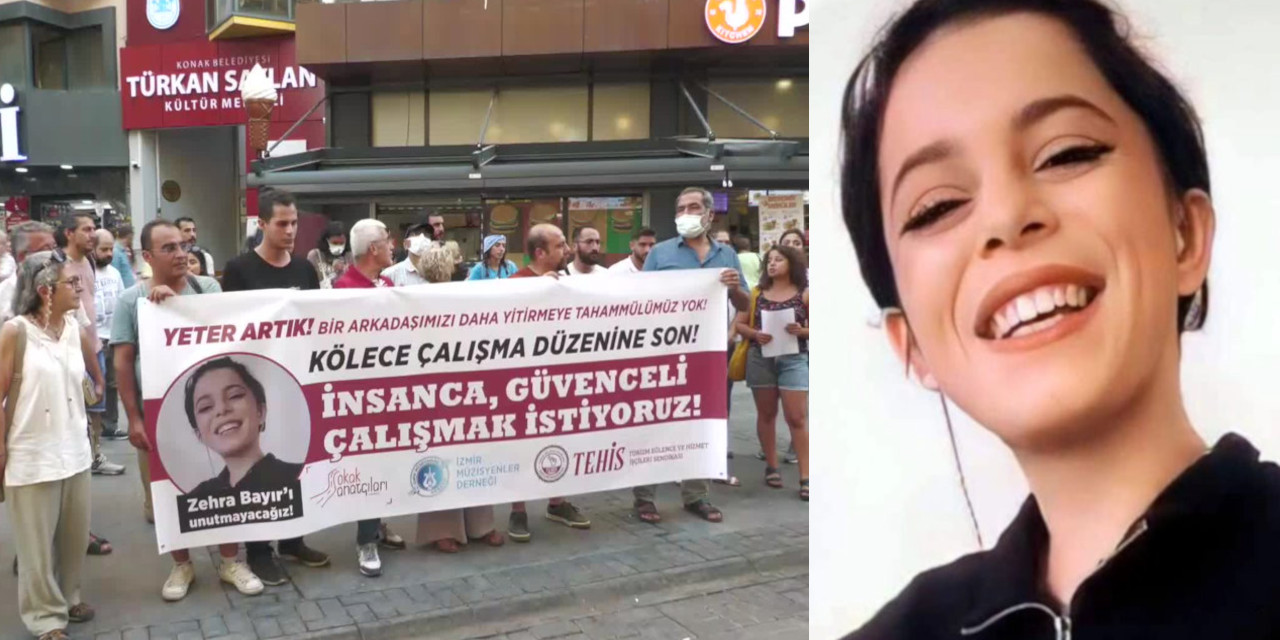 İzmir'de Zehra Bayır protestosu: Bir arkadaşımızı daha kaybetmeye tahammülümüz yok