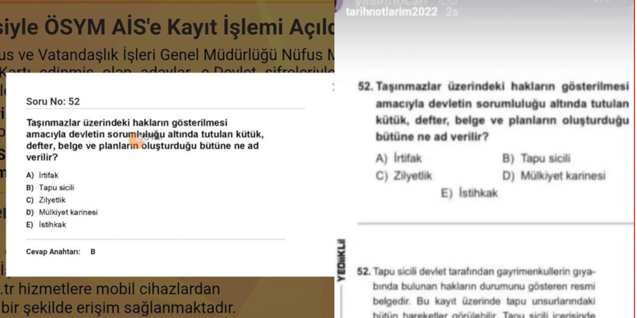 'KPSS skandalı'nda ilk tespit: 3 soru birebir aynı