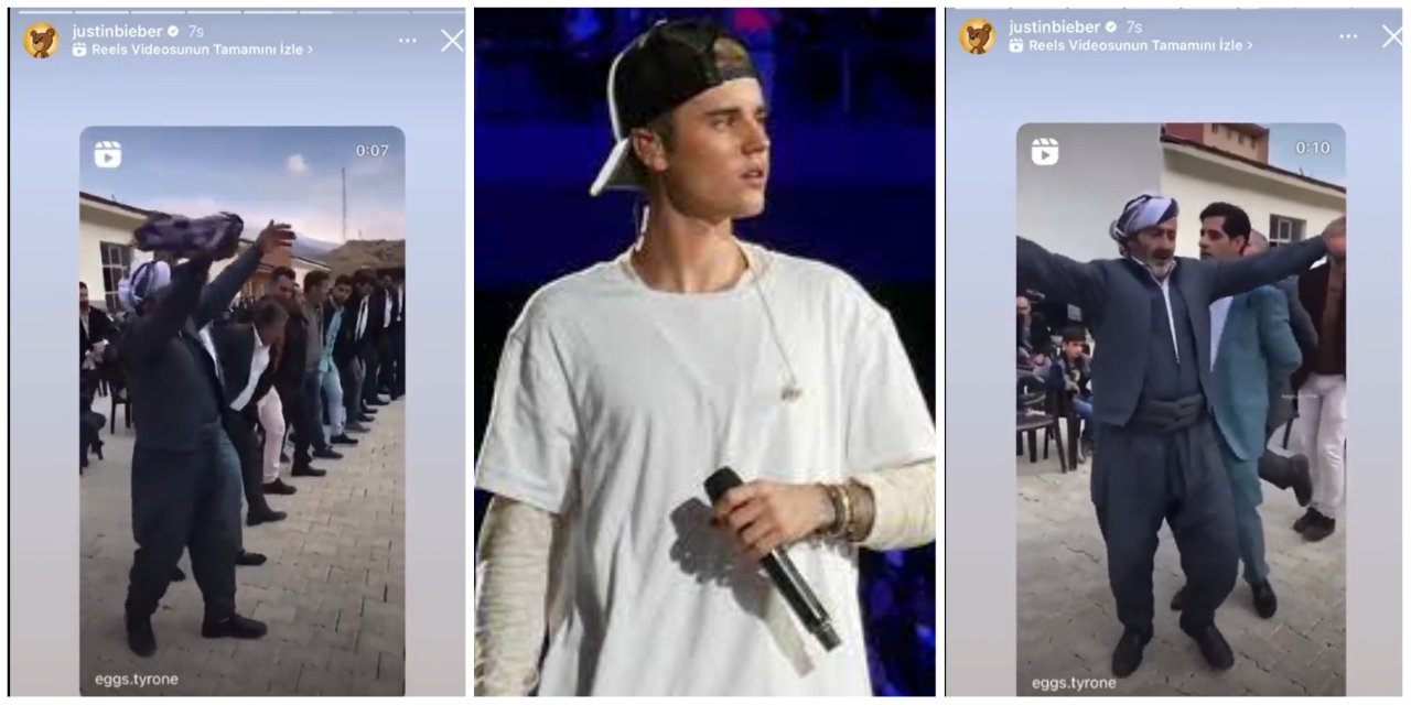 Justin Bieber paylaştı: Cypress Hill eşliğinde Şemdinli halayı