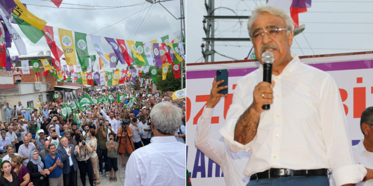 HDP 'Çözüm Biz’de’ mitingleri için Hatay'da: İnanın kardeşlerim mutlaka kazanacağız