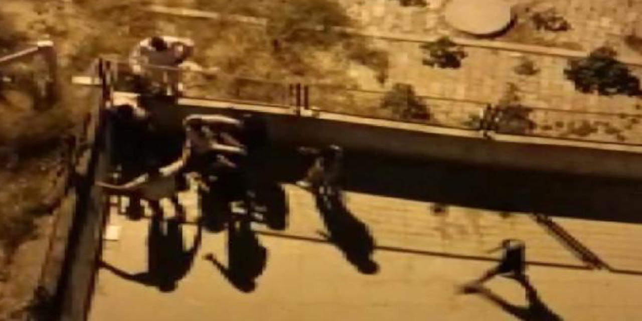 Uyuşturucu şüphelisine tekme tokat dayak