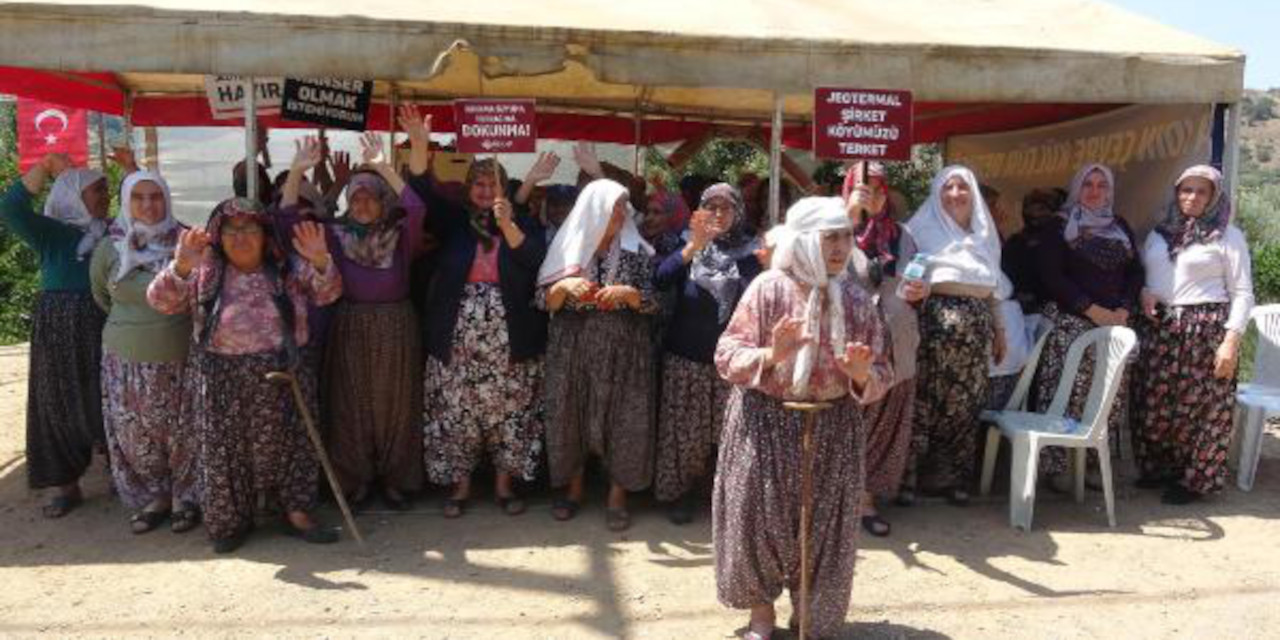 Aydın'da JES'e karşı çadırlı nöbet: Jandarma önlem aldı
