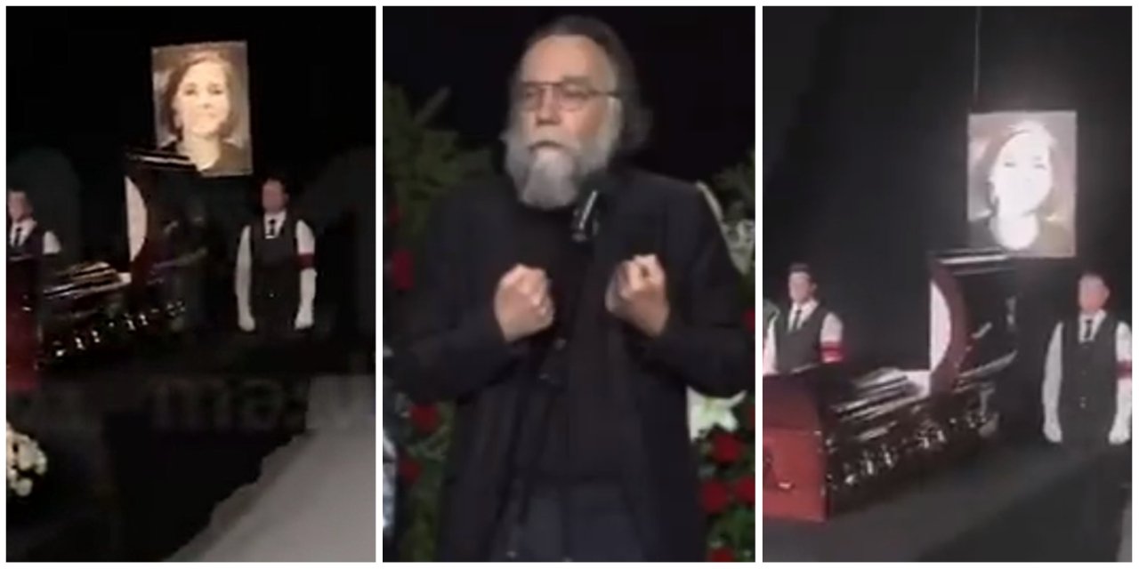 Dugin kızının cenazesinde konuştu, son sözlerini anlattı: 'Rusya için öldü'