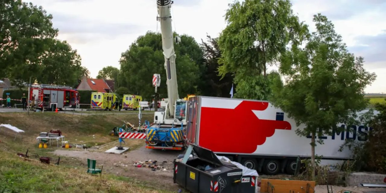 Hollanda’da mahalle pikniğine kamyon daldı: Altı ölü, yedi yaralı