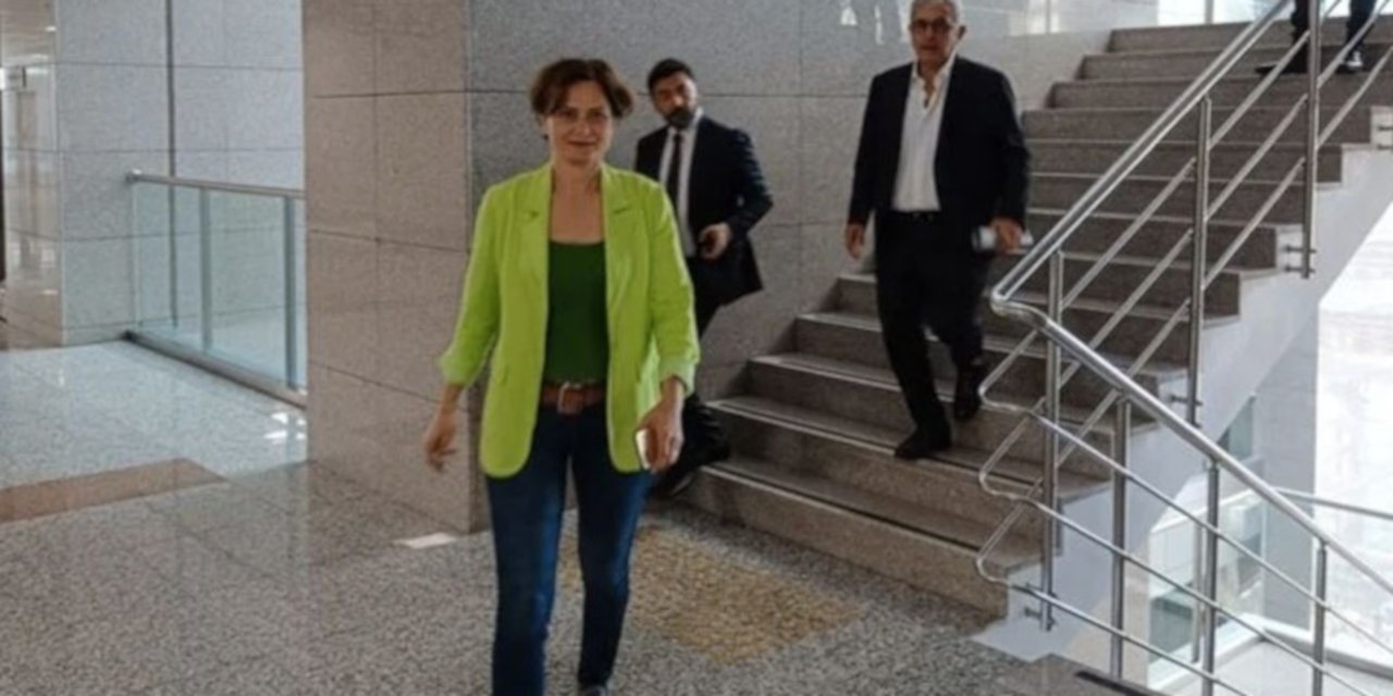 Kaftancıoğlu, Erdoğan'a hakaret suçlamasından ifade verdi