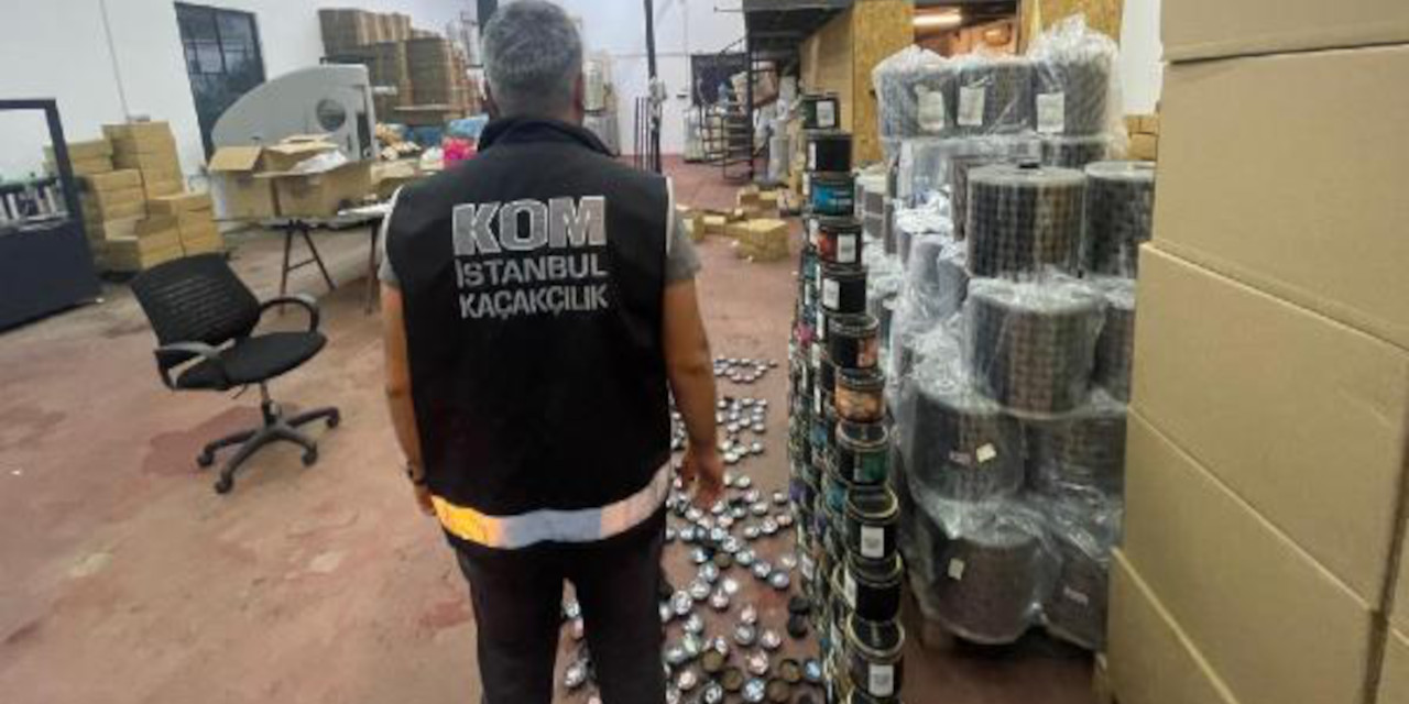 Beykoz'da 1 ton 777 kilogramlık kaçak tütün operasyonu