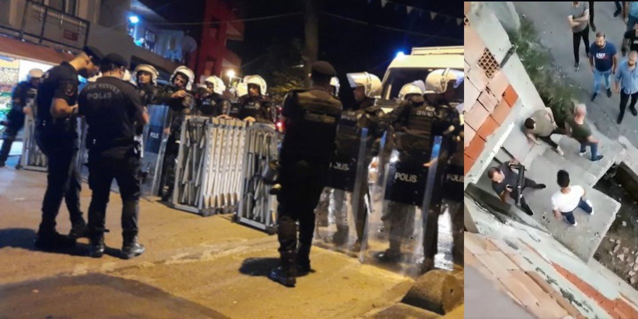 Tokatköy'de gece yarısı polis kuşatmasıyla yıkım