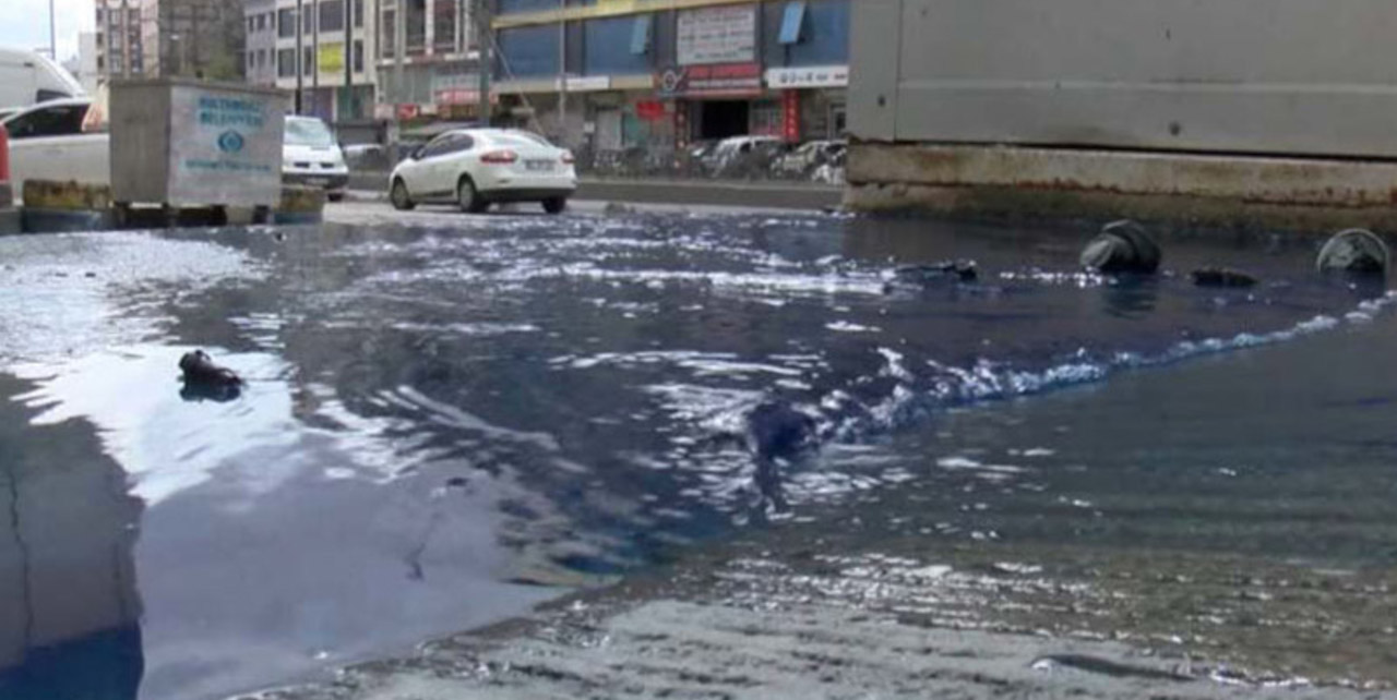İSKİ'den 'mavi su' açıklaması: Kanaldan kot yıkamada kullanılan ponza taşı çıkarıldı