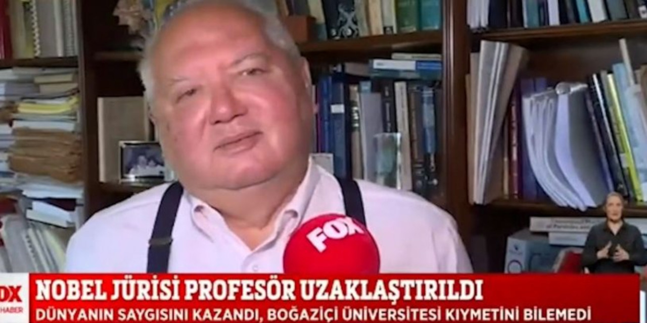 Nobel jürisi üyesi Prof. Sevgen, Boğaziçi'nden uzaklaştırıldı