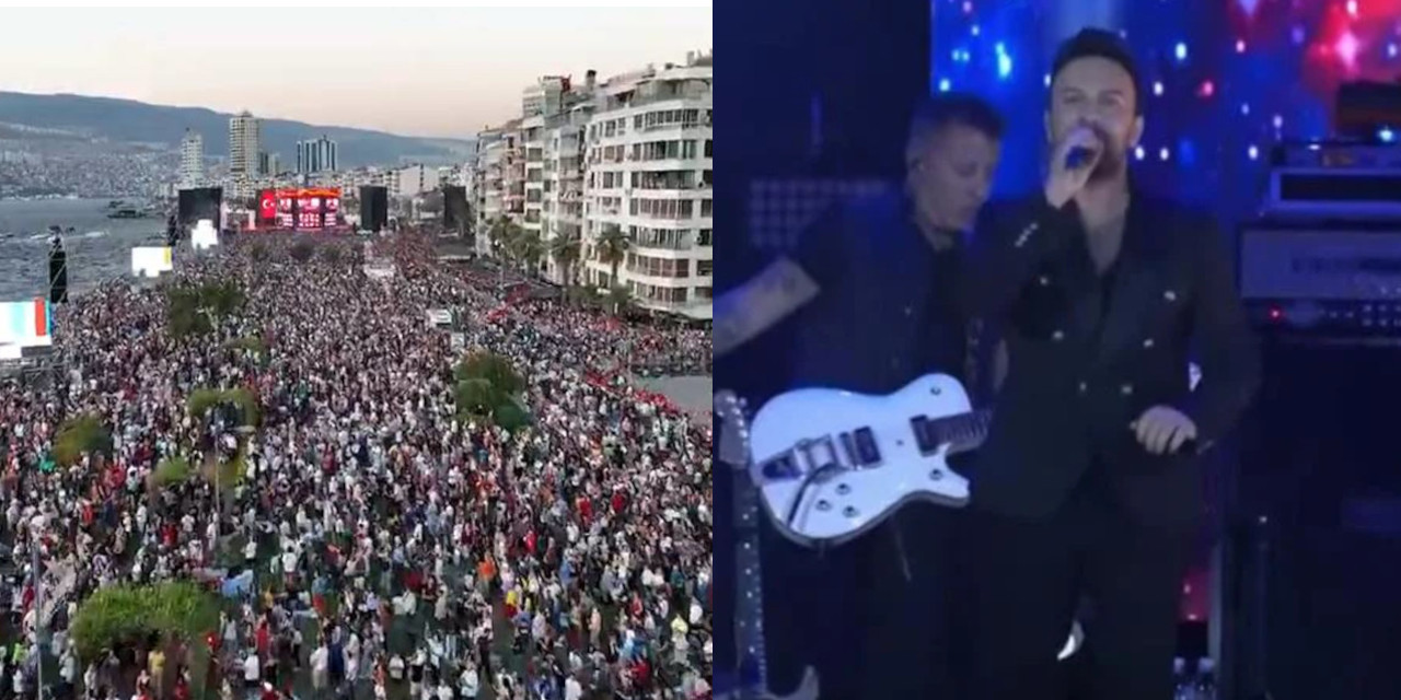 İzmir'de 9 Eylül kutlamaları: Gündoğdu Meydanı'nda beklenen Tarkan konseri başladı