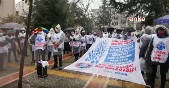 KESK üyeleri "Çalışma Hakkı" talebiyle Ankara'ya yürüyor: