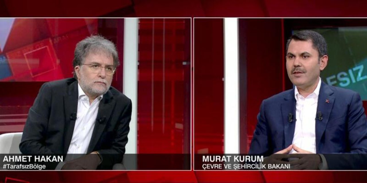 Bakan Kurum'dan canlı yayında tepki çeken sözler: İzmir şu an işgal altında