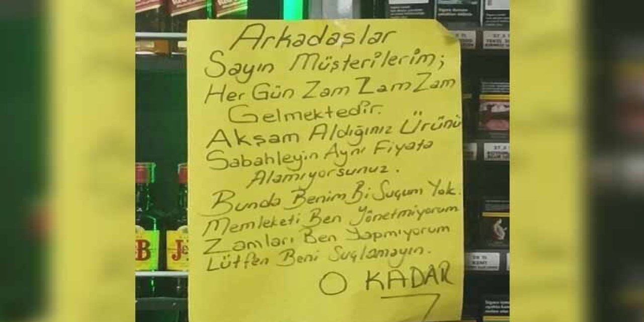 Zamlar vatandaşla esnafı karşı karşıya getirdi! Esnafın çözümü sosyal medyada viral oldu