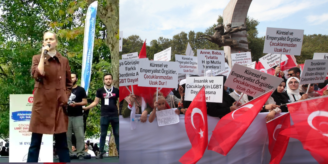 Vatan Partisi, Cumhuriyet Kadınları Derneği ve İslamcılar LGBTİ karşıtı mitingde buluştu