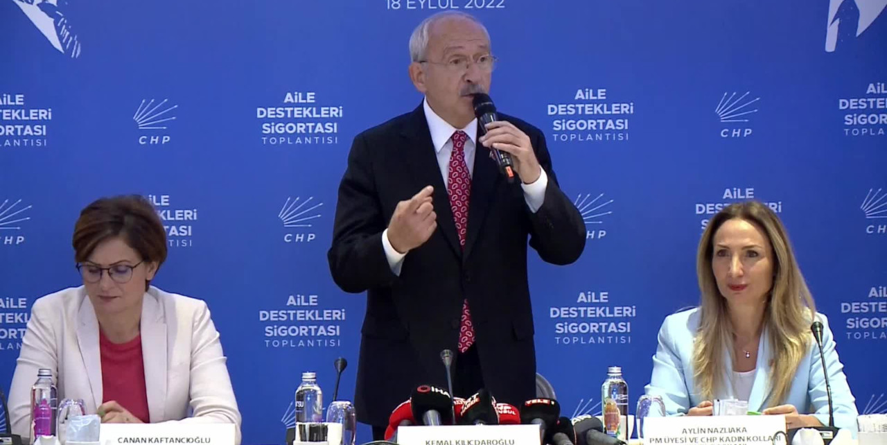 Kılıçdaroğlu, 'Aile destekleri sigortası'nı anlattı: 57 bin tür aile tipini belirledik