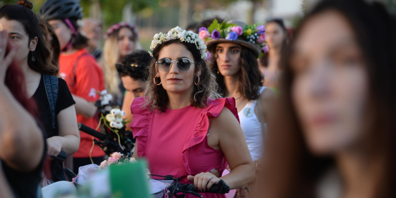 Süslü Kadınlar, Diyarbakır'da pedal çevirdi
