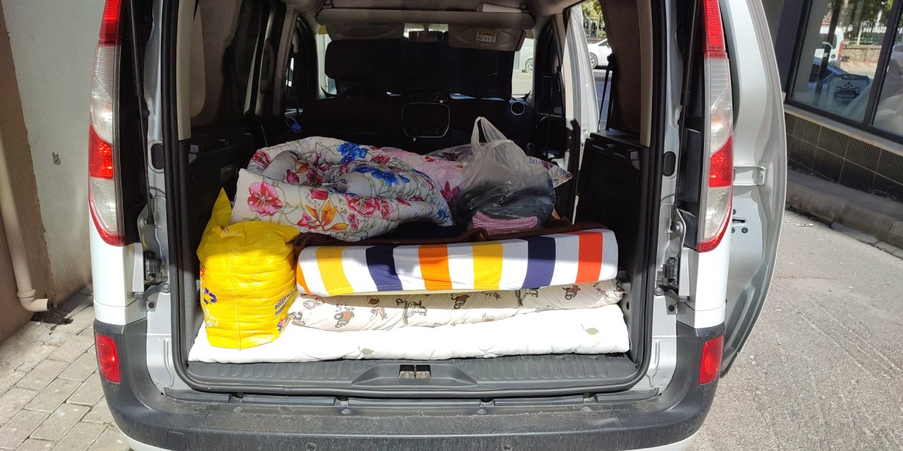 Başkasına ait evleri kiraladı;  çalıntı arabayla kaçtı