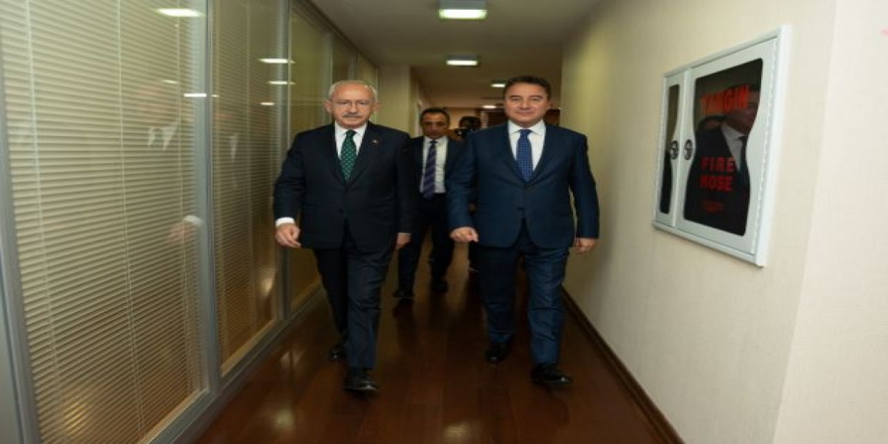 CHP lideri Kılıçdaroğlu'ndan Babacan'a ziyaret