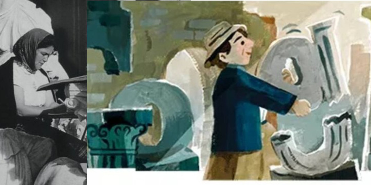 Google, Türkiye'nin ilk kadın arkeoloğu Jale İnan'ı doodle yaptı