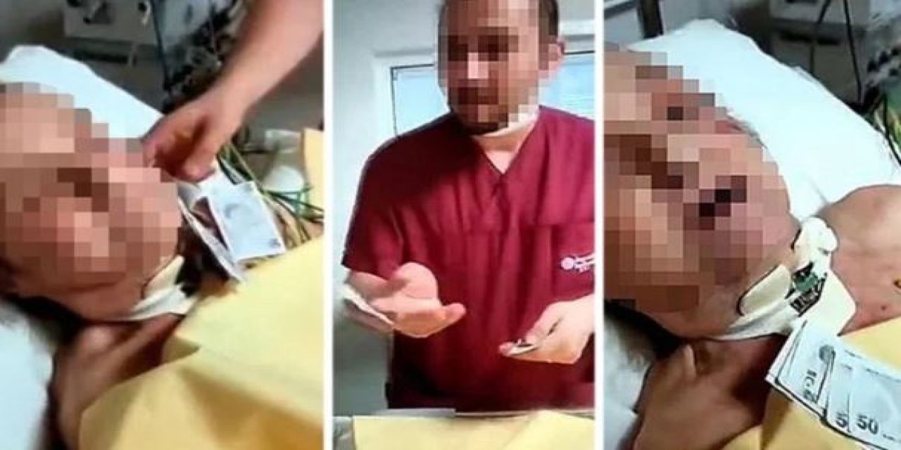 Ataşehir’de özel hastanede skandal: Yoğun bakımdaki yaşlı kadını korkutup yüzüne para saçtılar